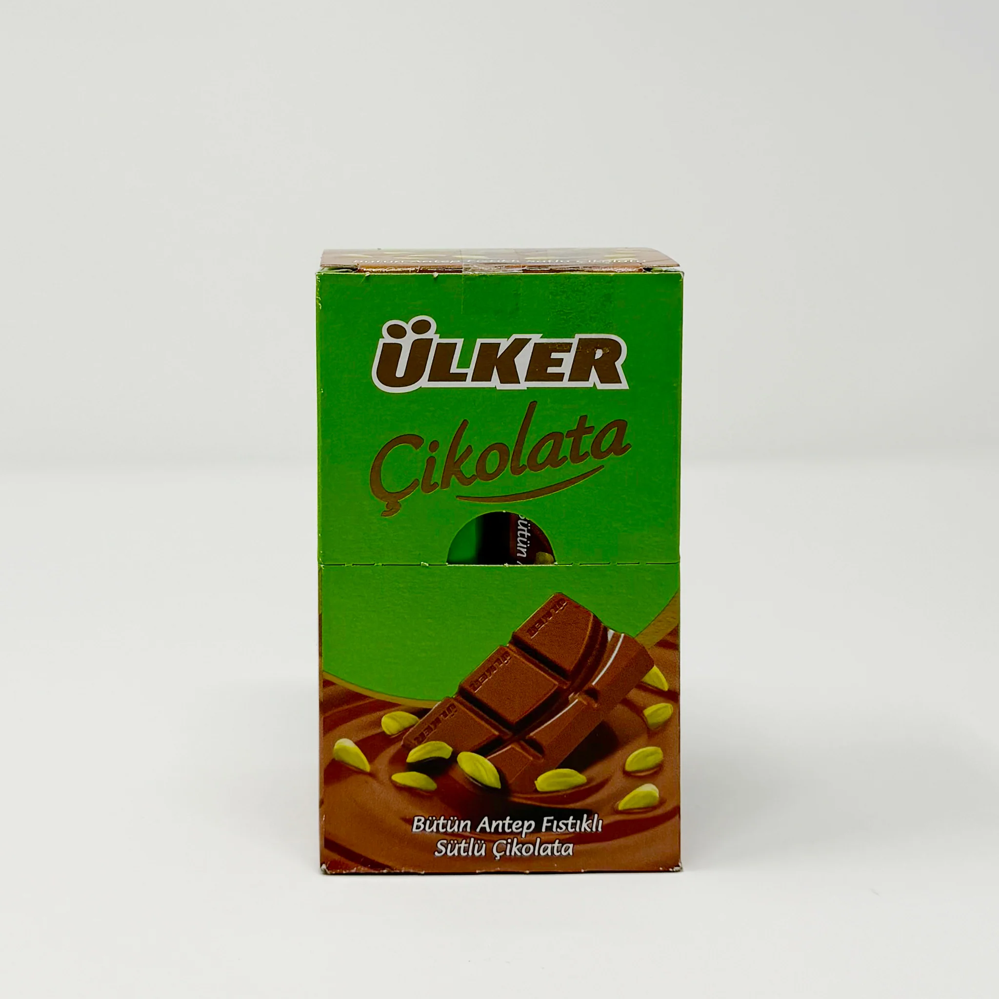 Ulker milk chocolate with pistachio 360g