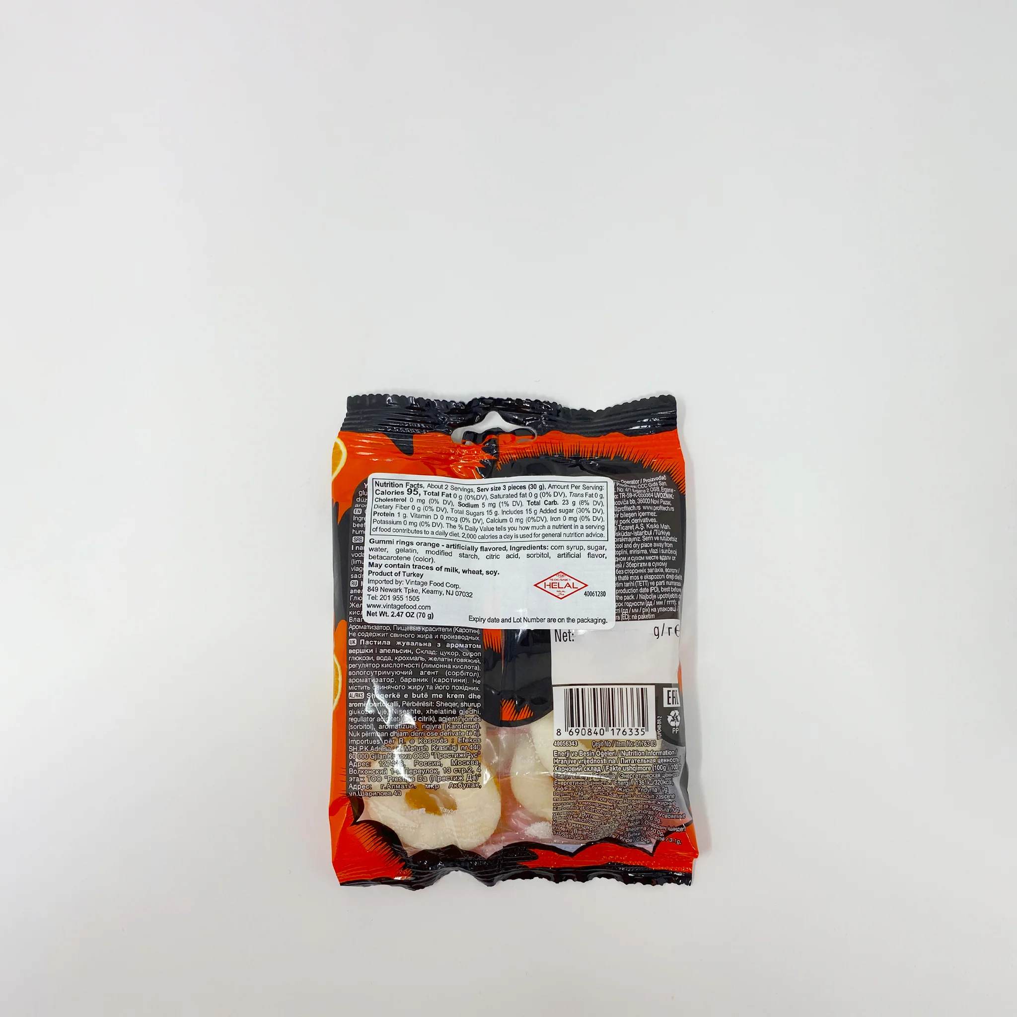 Ulker yupo portakal Halkasi 70g - Image 2