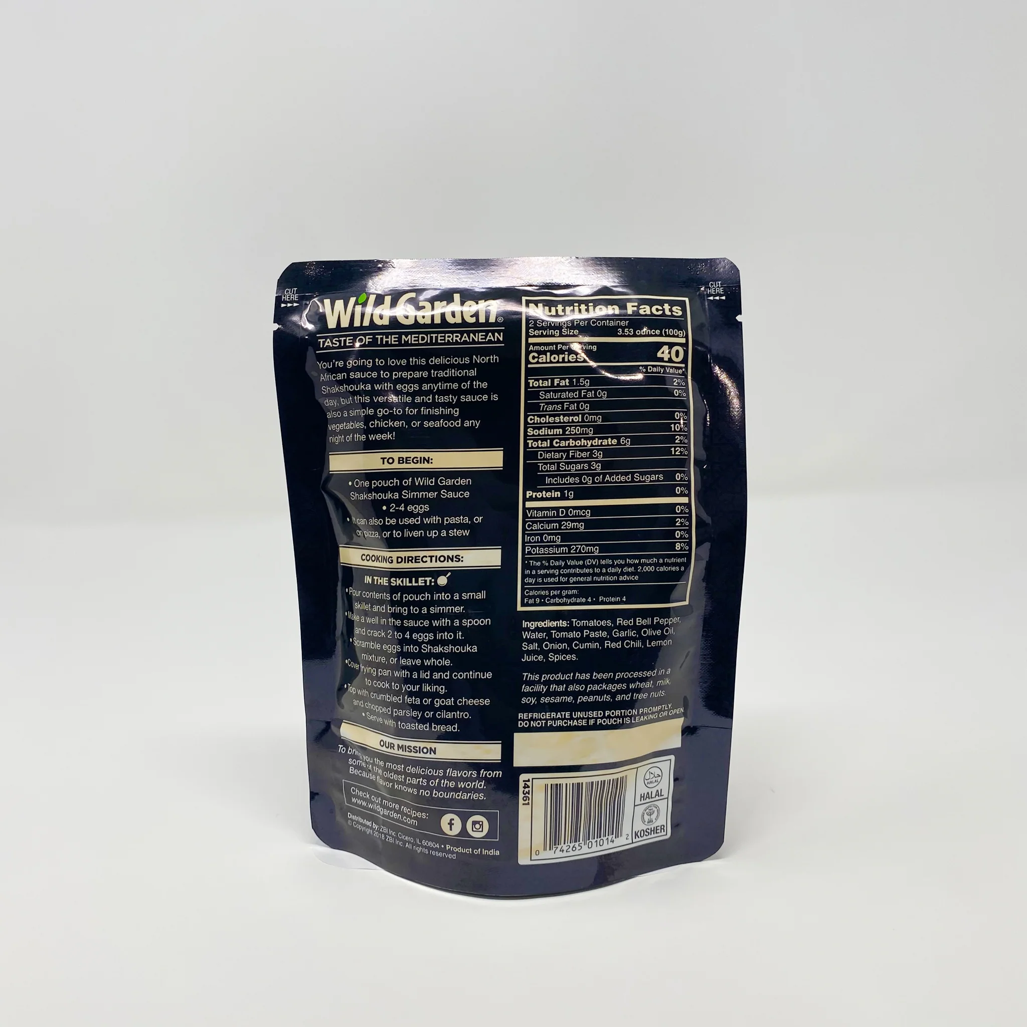 Wild Garden Tunisian Shakshouka 200g - Image 2