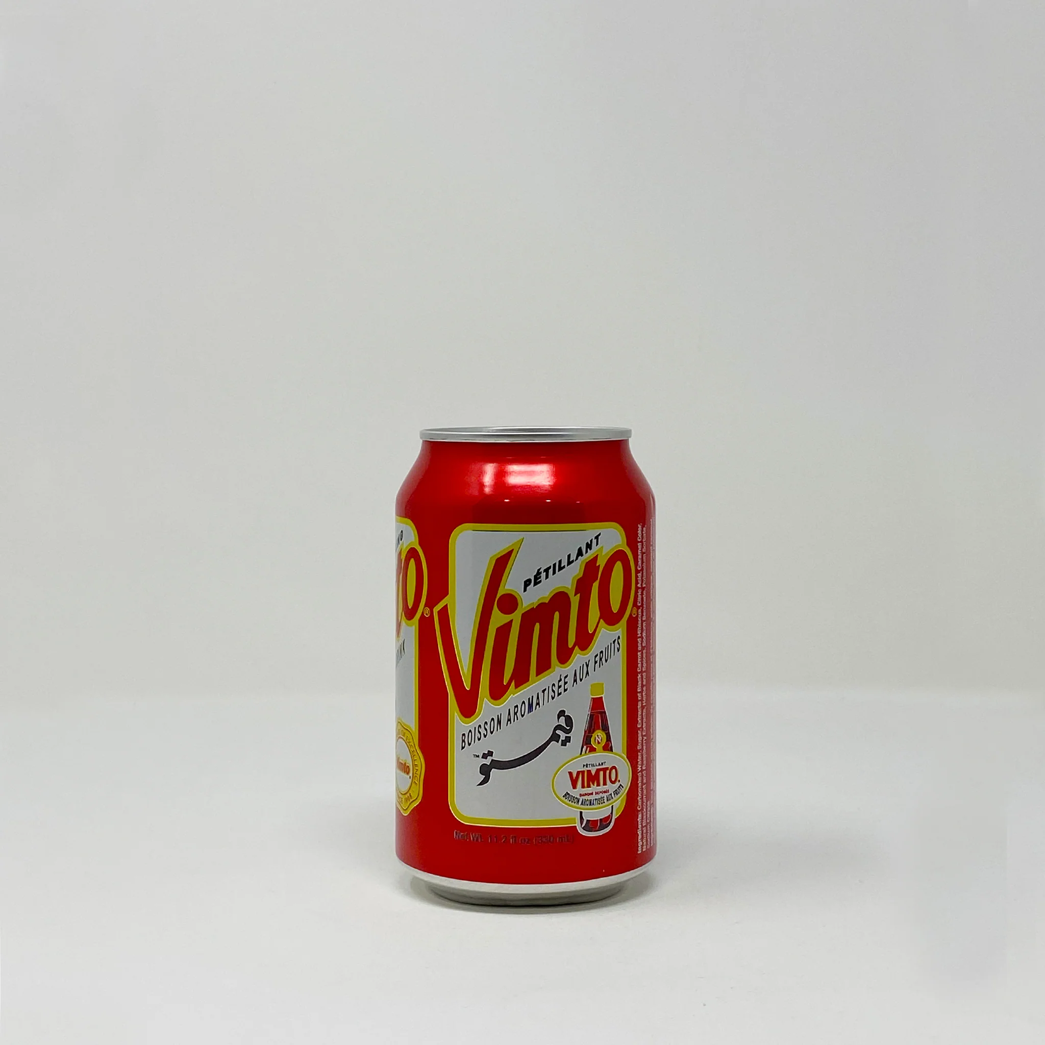Vimto soda 330ml can - Image 2
