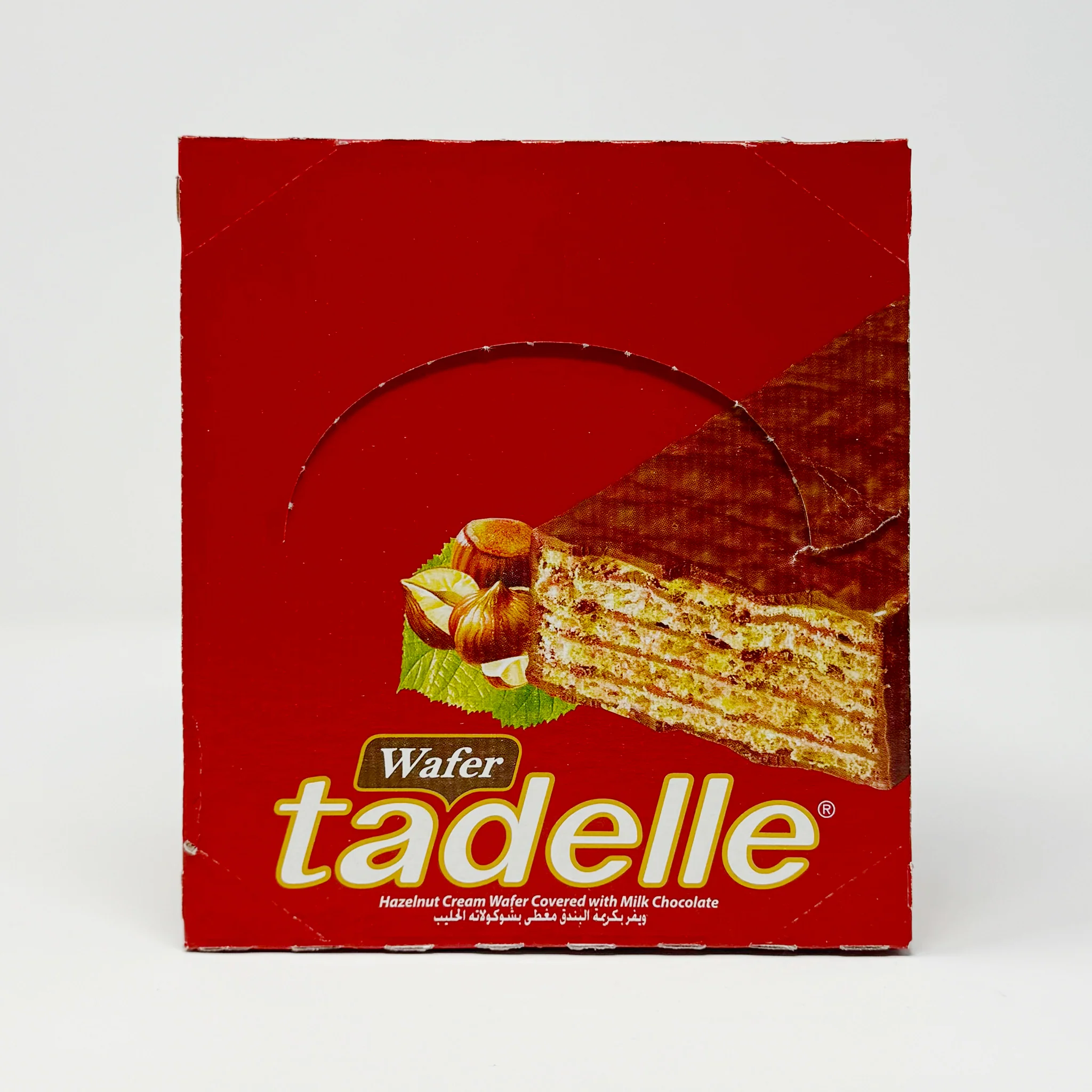 Wafer tadelle hazelnut cream 24x35g