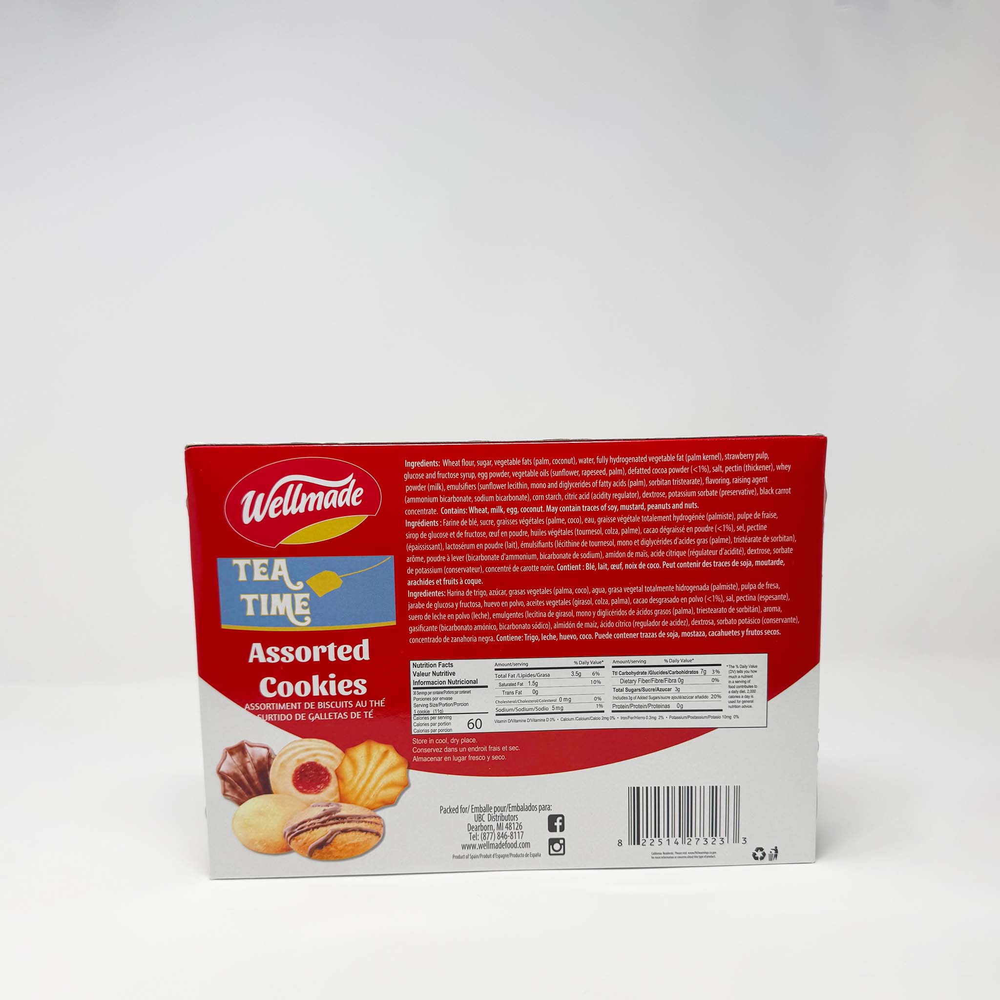 Wellmade assorted cookies 400g - Image 2