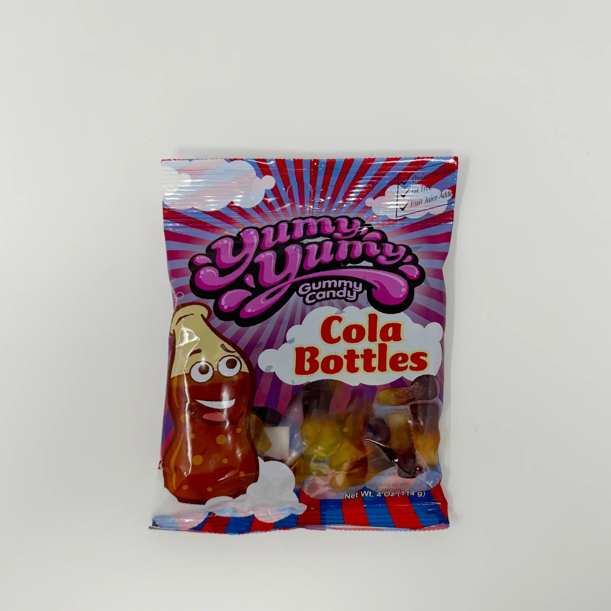 yumy yumy cola Bottles 114g