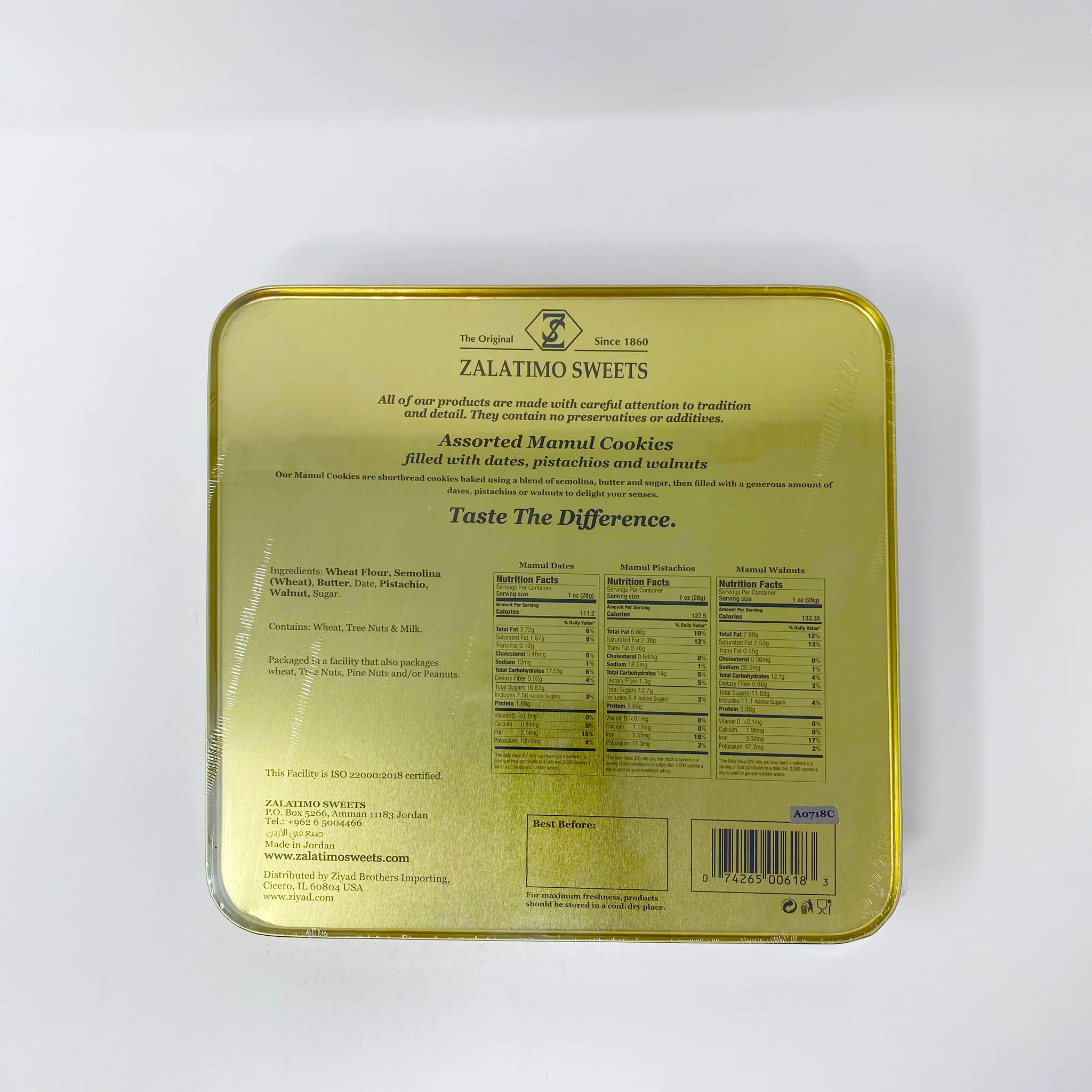 Zalatimo Sweets mix Mamul cookies 780g - Image 2