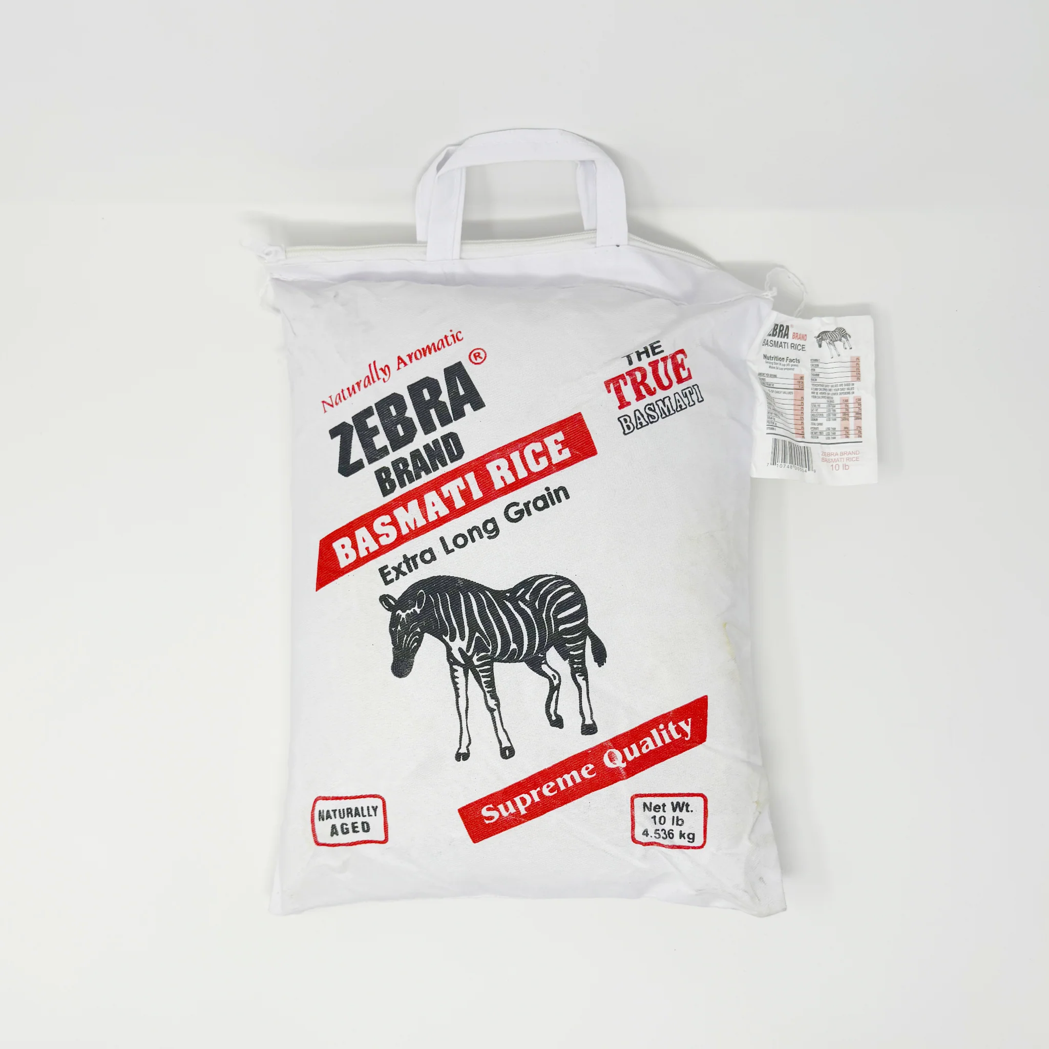 Zebra basmati rice 10 lb