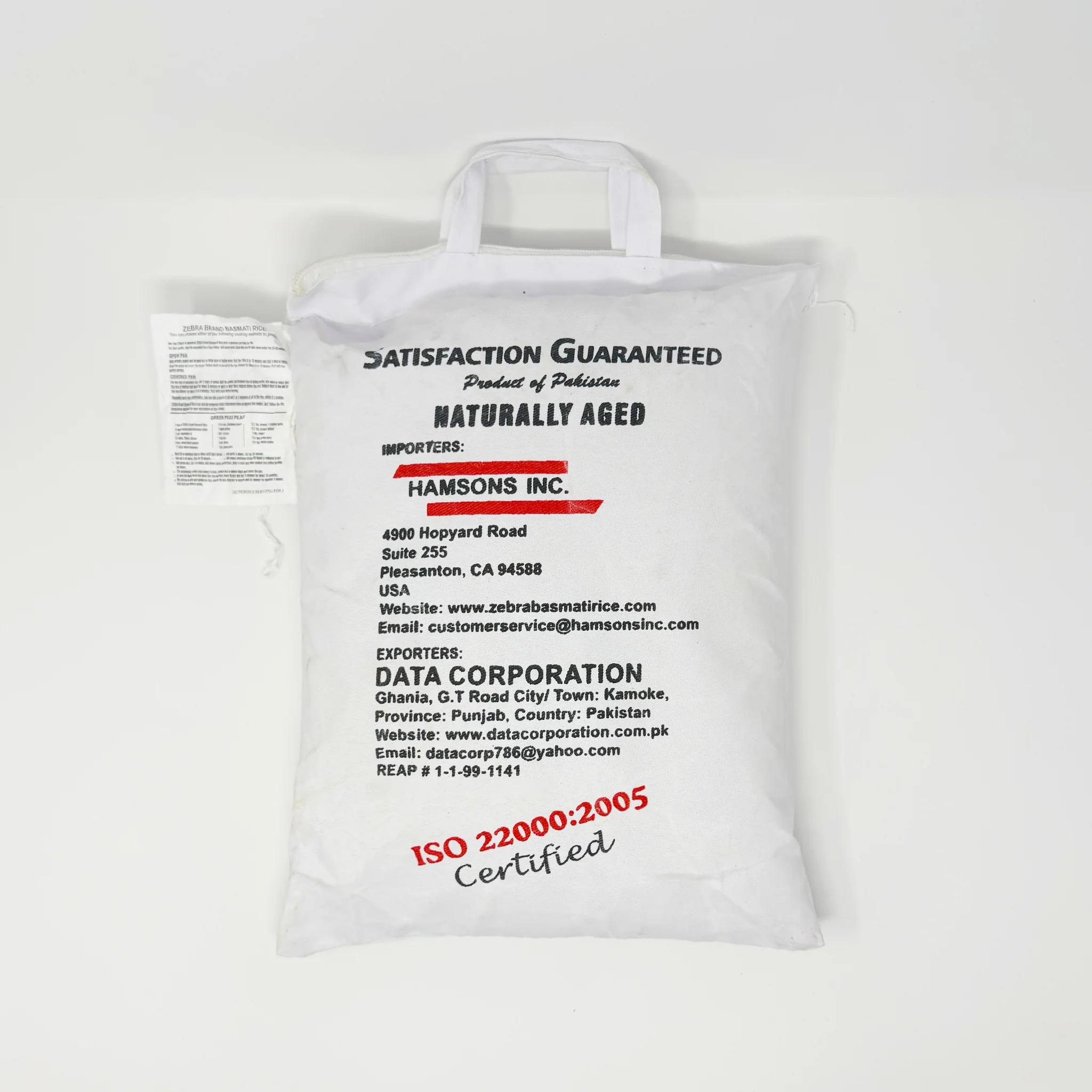 Zebra basmati rice 10 lb - Image 2