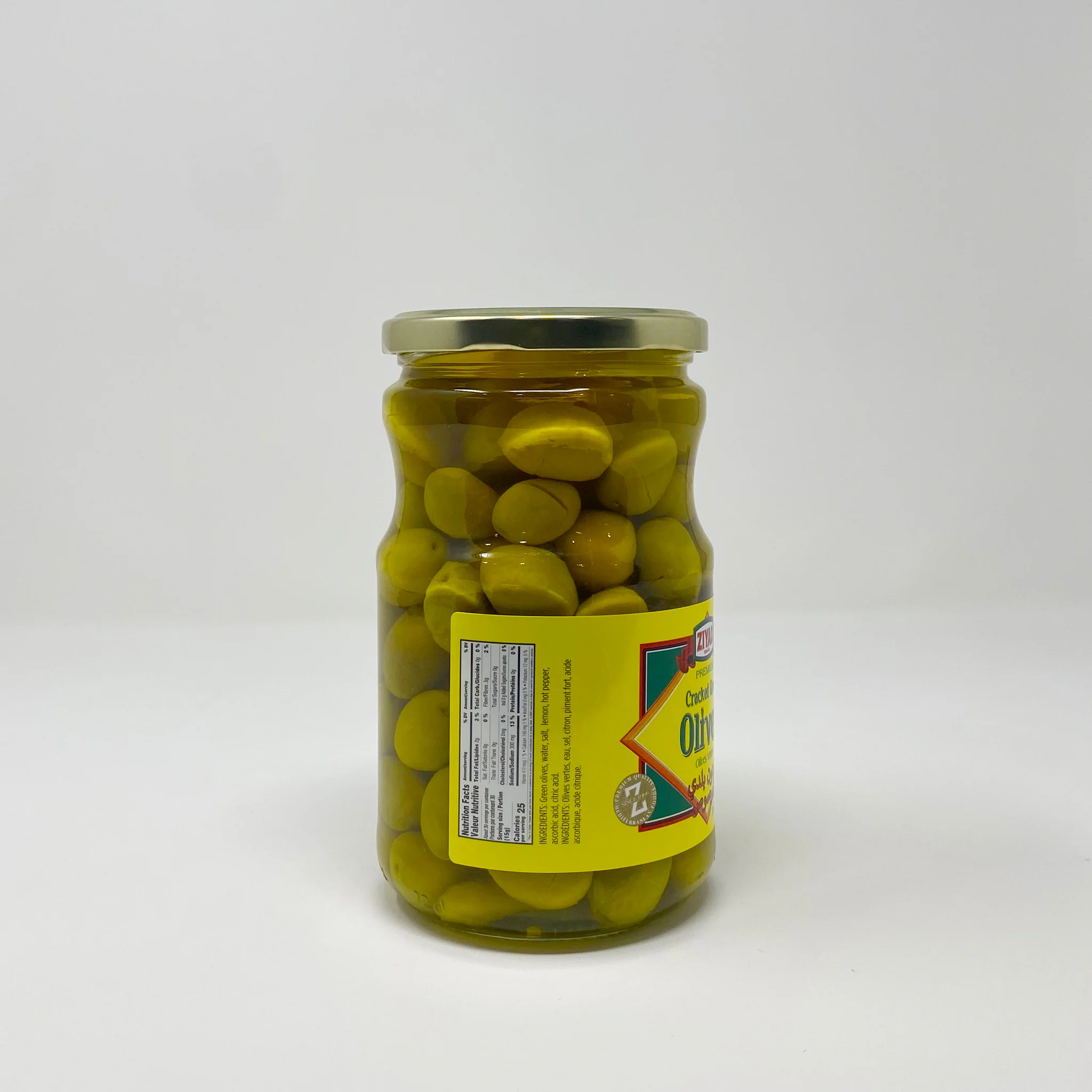 Ziyad Cracked green olives 454g - Image 4