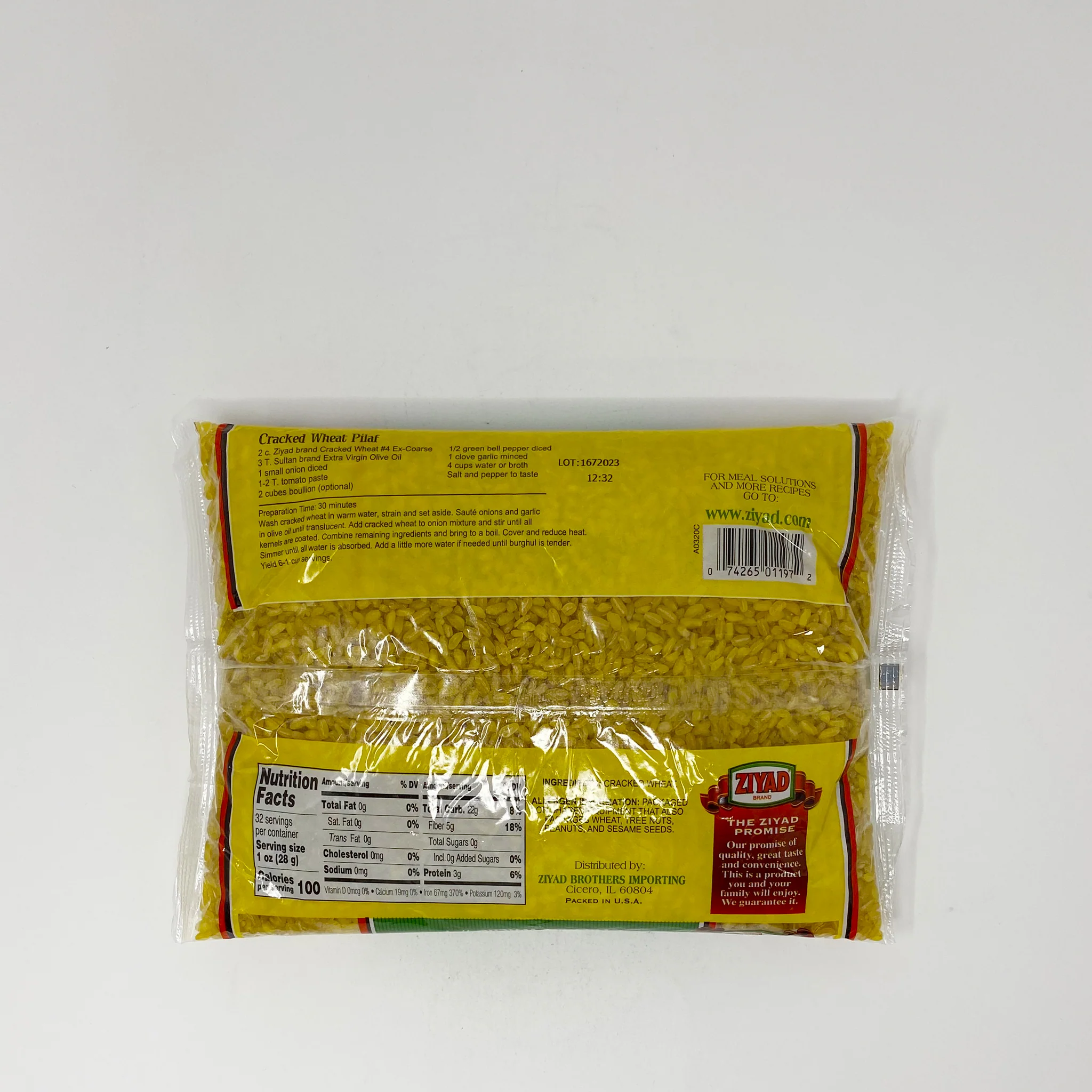 Ziyad Cracked Wheat 2lb # 1,2,3,4 - Image 6