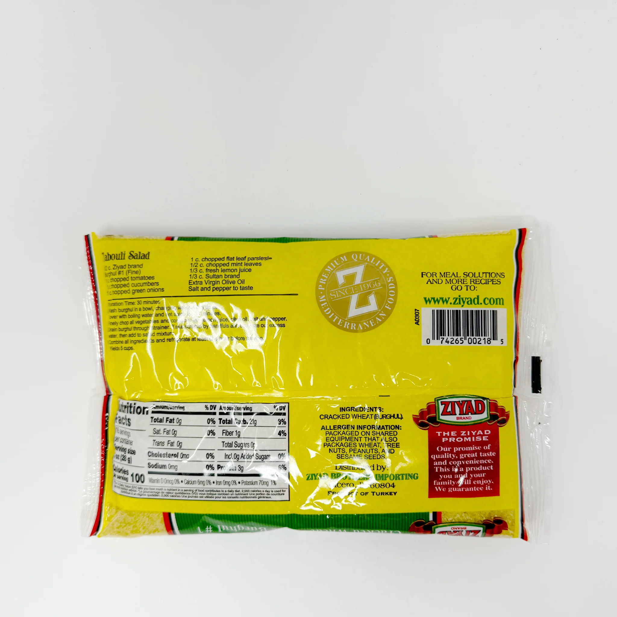 Ziyad Cracked wheat burghul #1,2 1Lb - Image 2