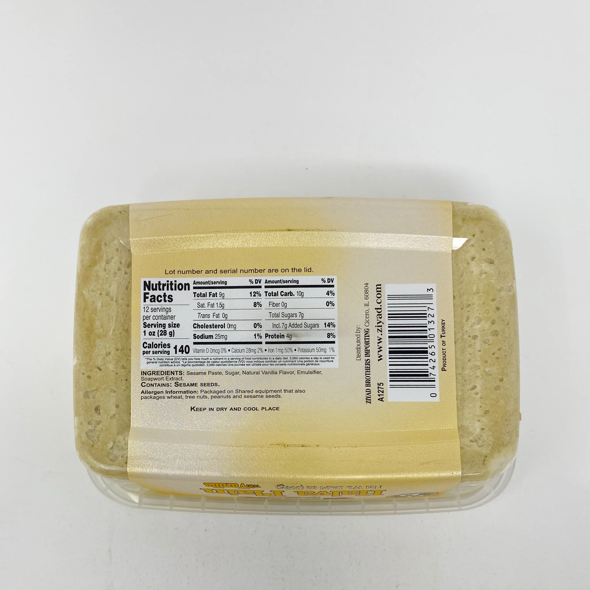 Ziyad Halva plain 700g-350g - Image 4