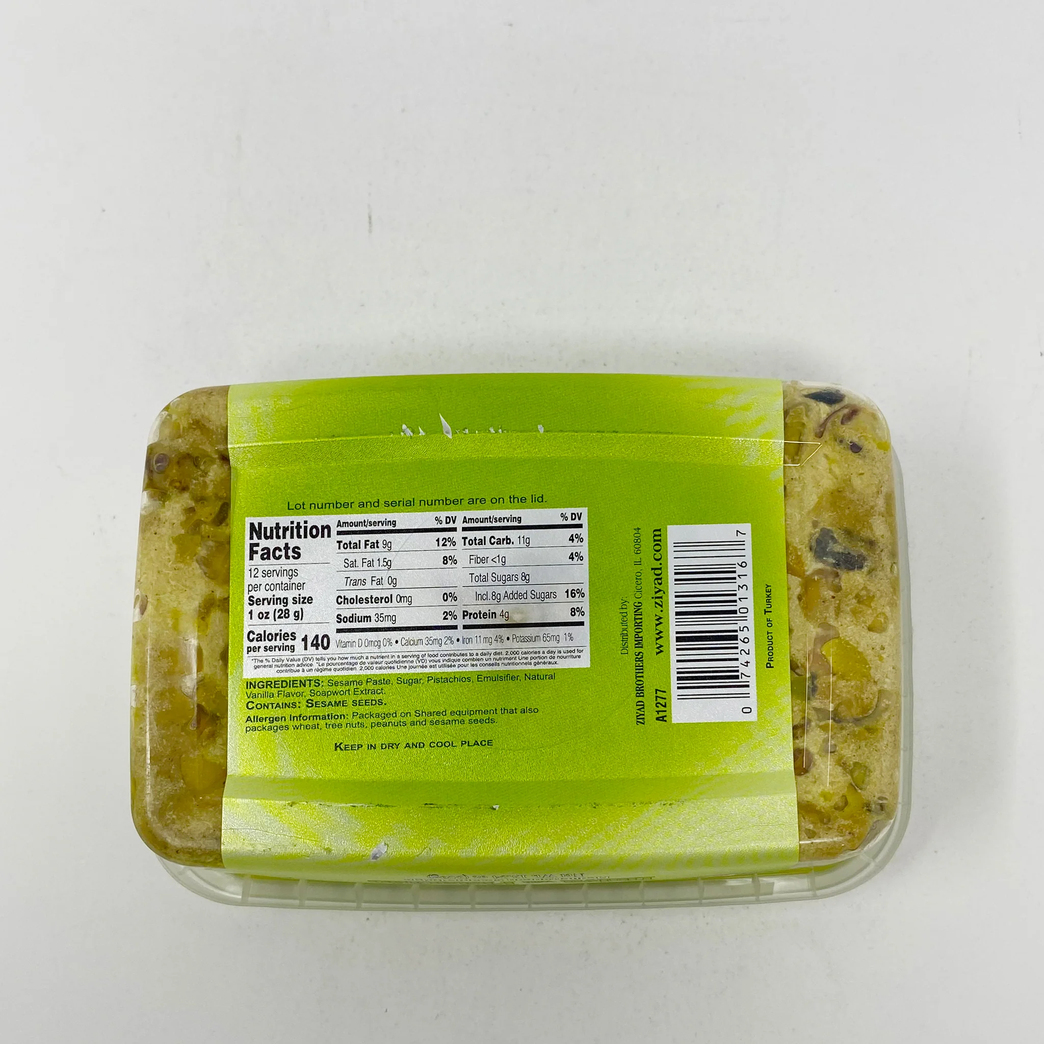 Ziyad halva with pistachio 700g-350g - Image 4