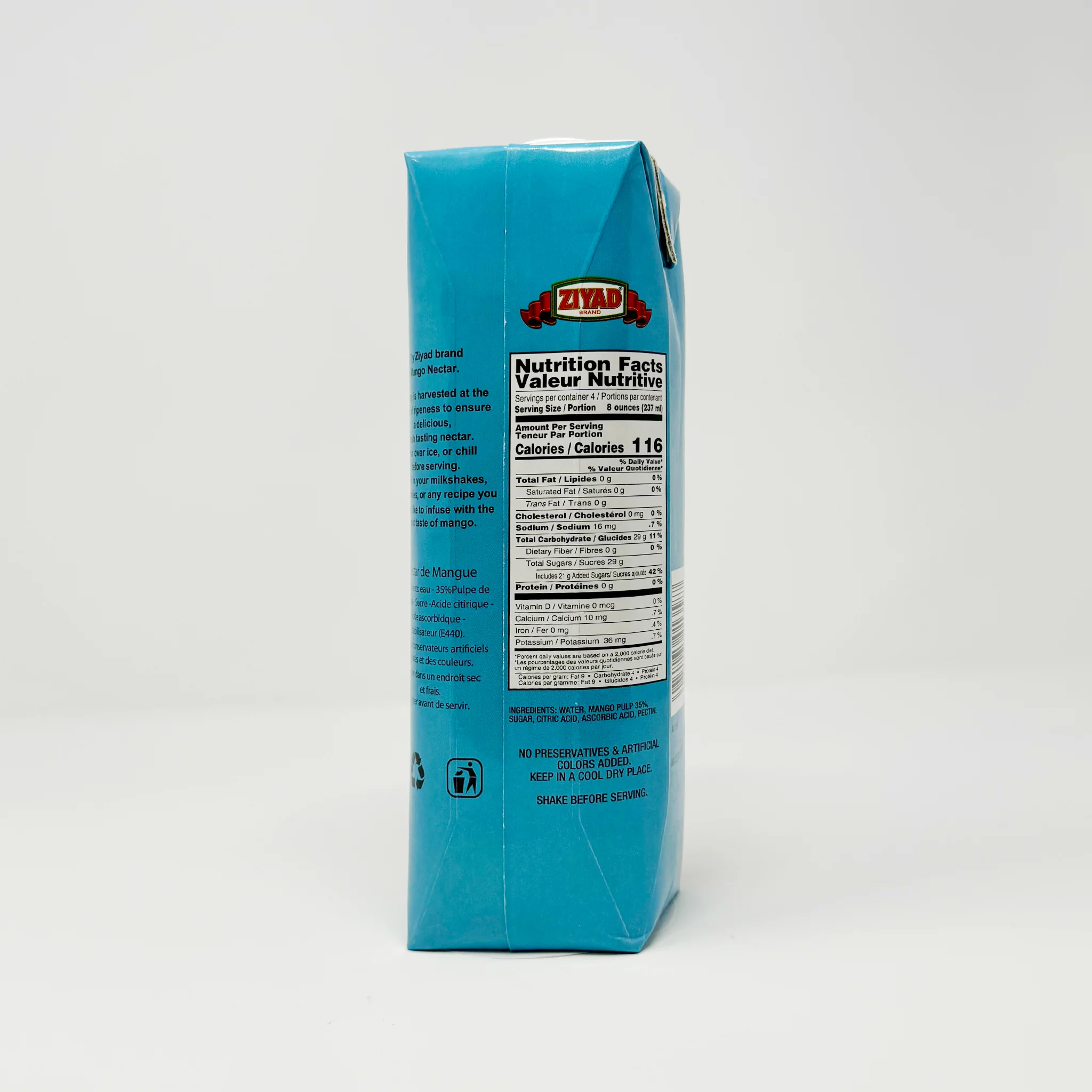 Ziyad Mango Nectar 1 L - Image 2