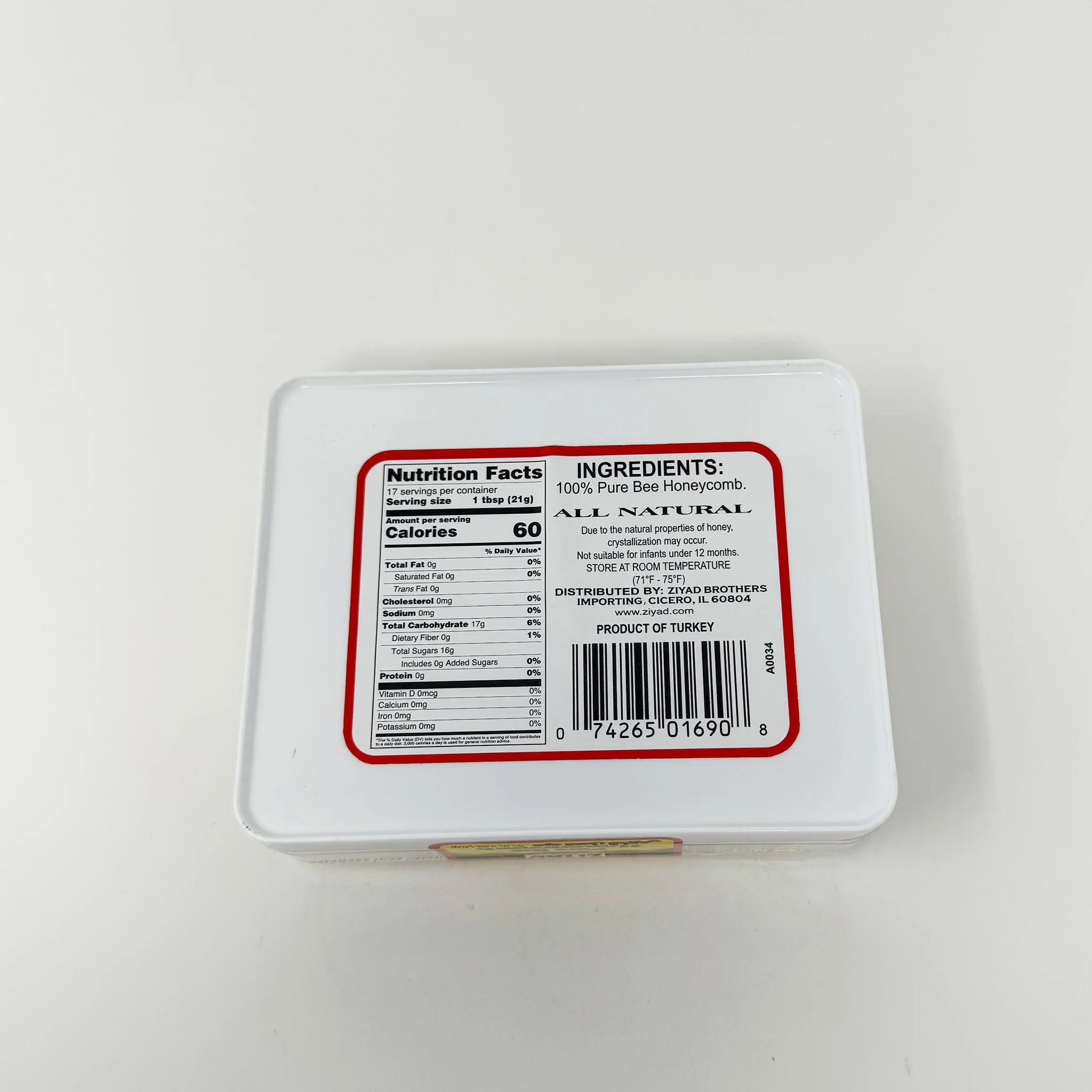 Ziyad Pure Bee Honeycomb 365g - Image 2