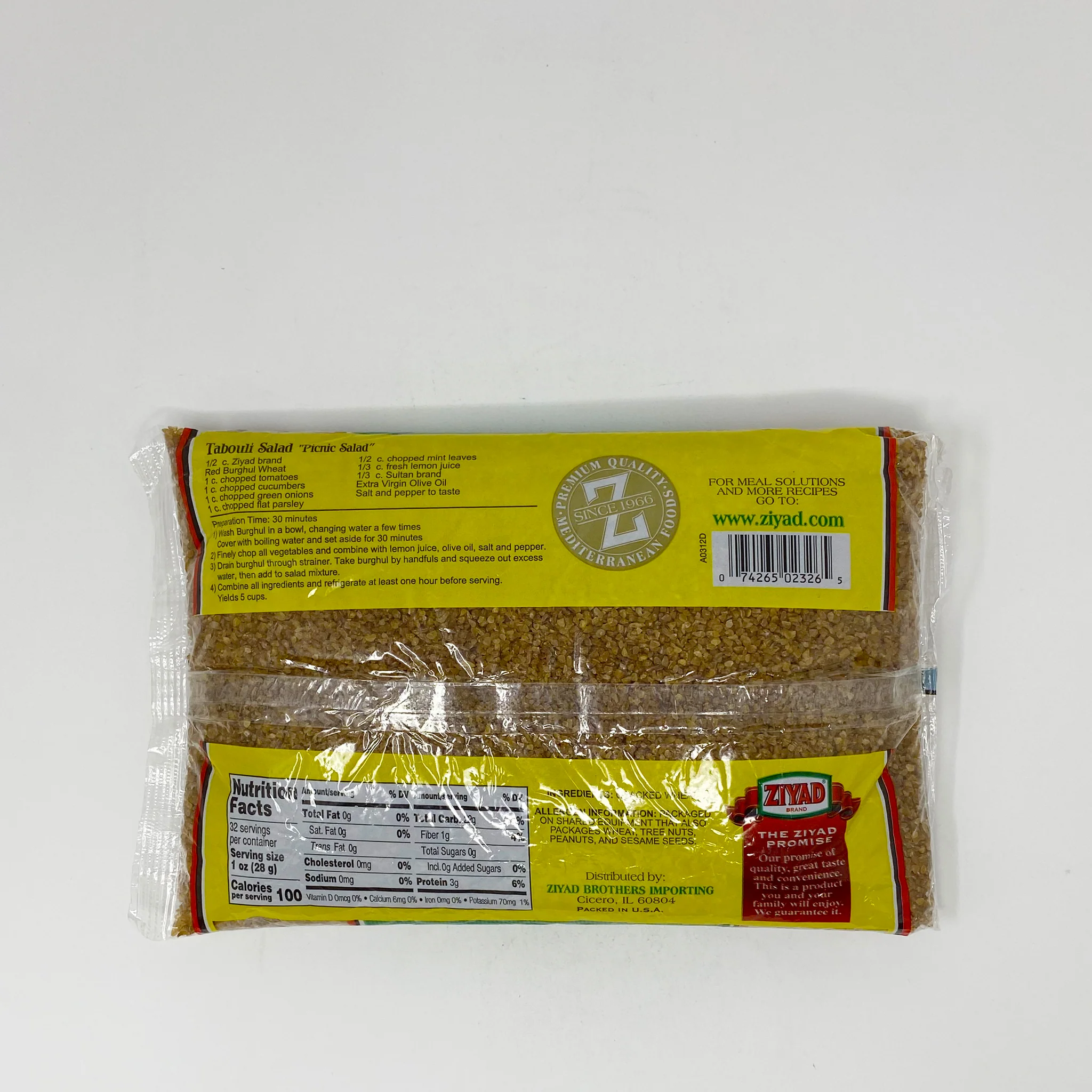 Ziyad Red Cracked wheat burghul #1,2 - Image 4