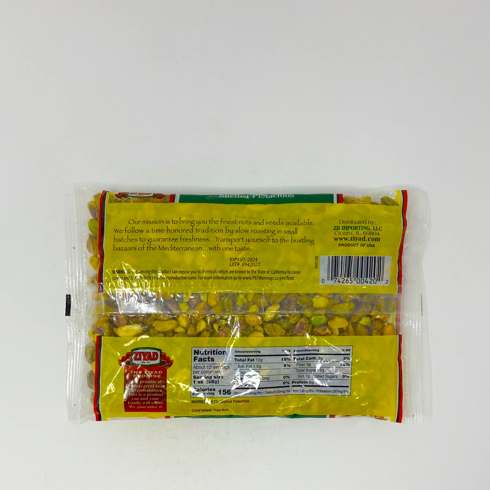 Ziyad Shelled pistachios 340g - Image 2