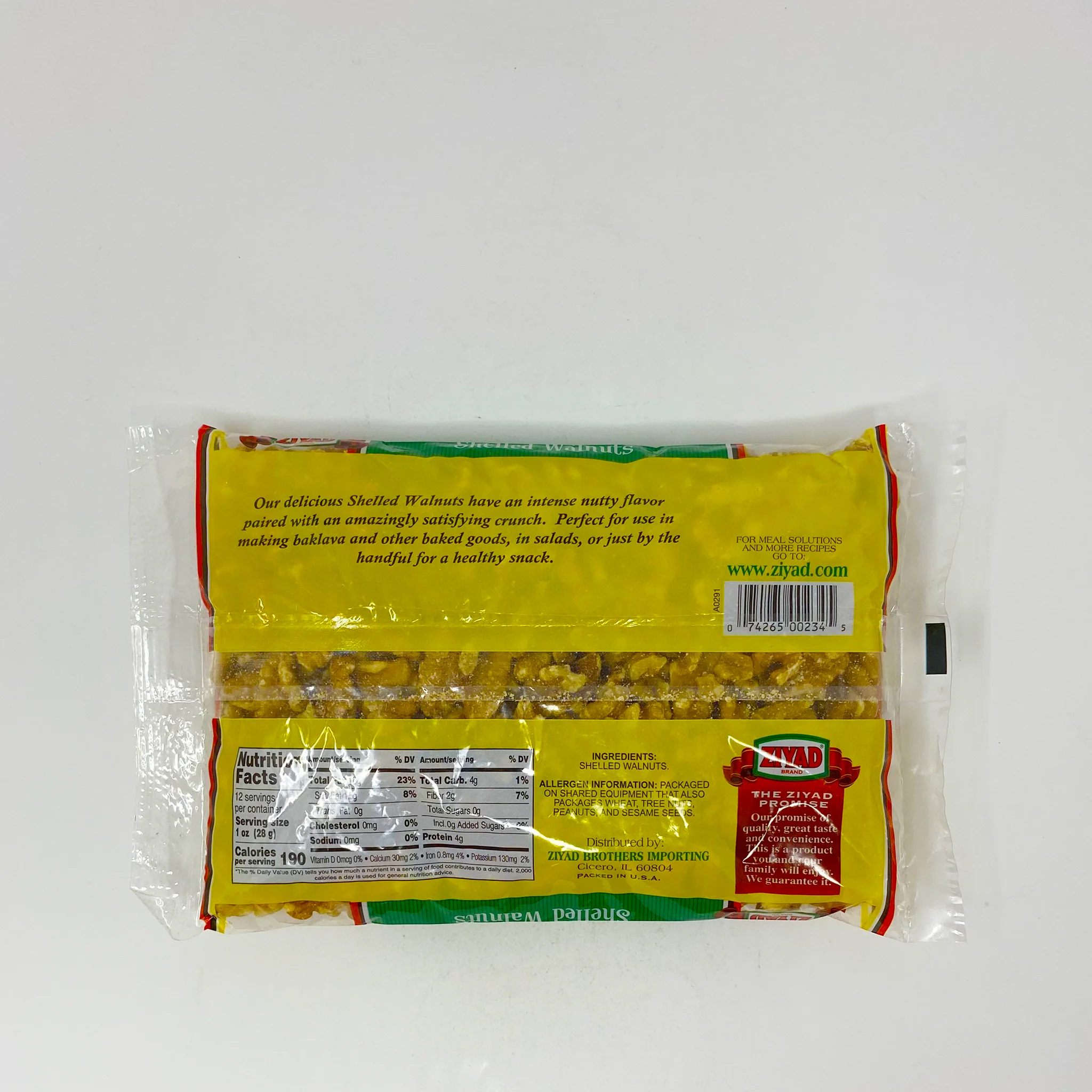 Ziyad Shelled Walnuts 340g - Image 2