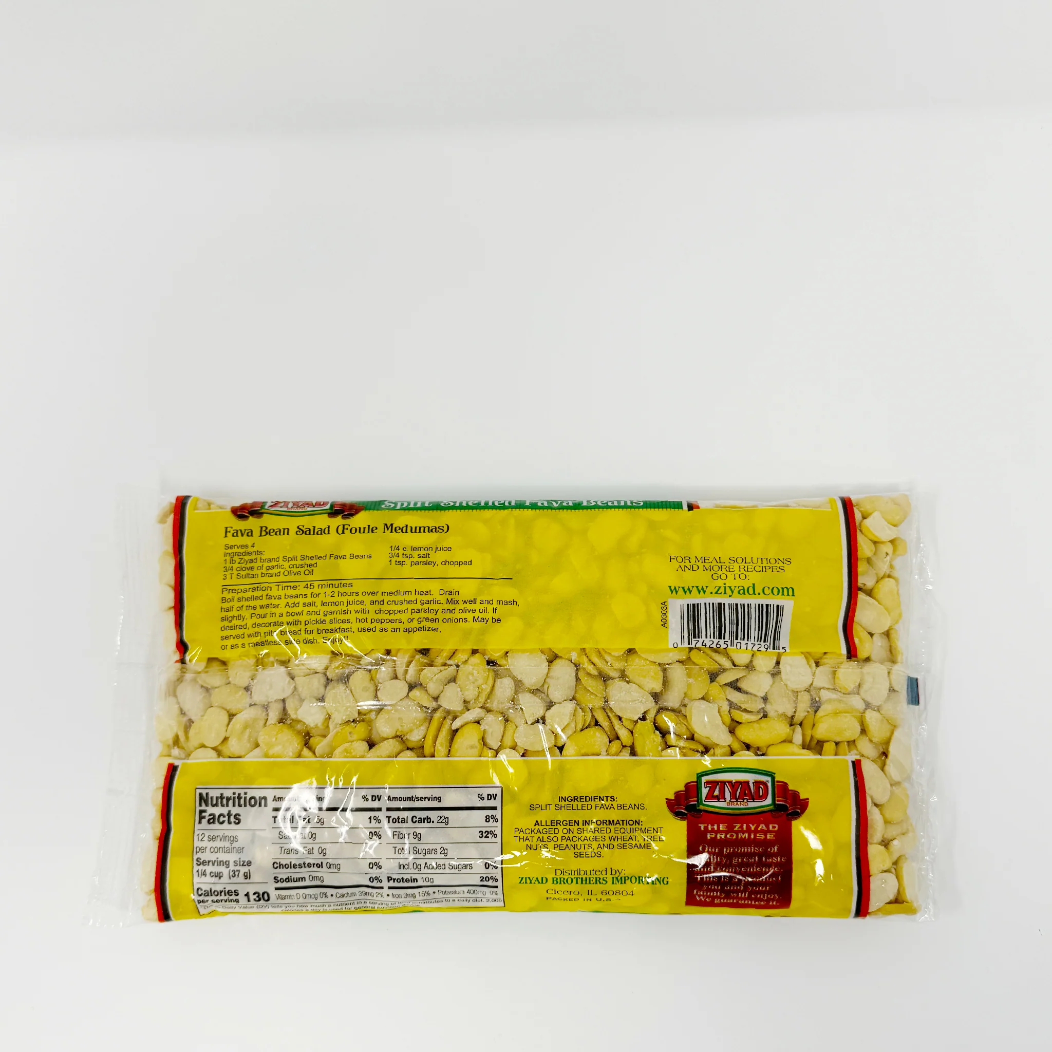 Ziyad Split Shelled Fava Beans - Image 2