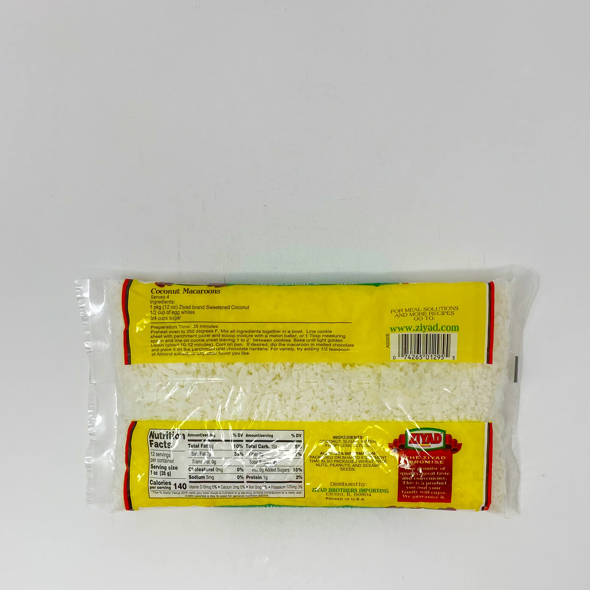 Ziyad Sweetened coconut 340g - Image 2