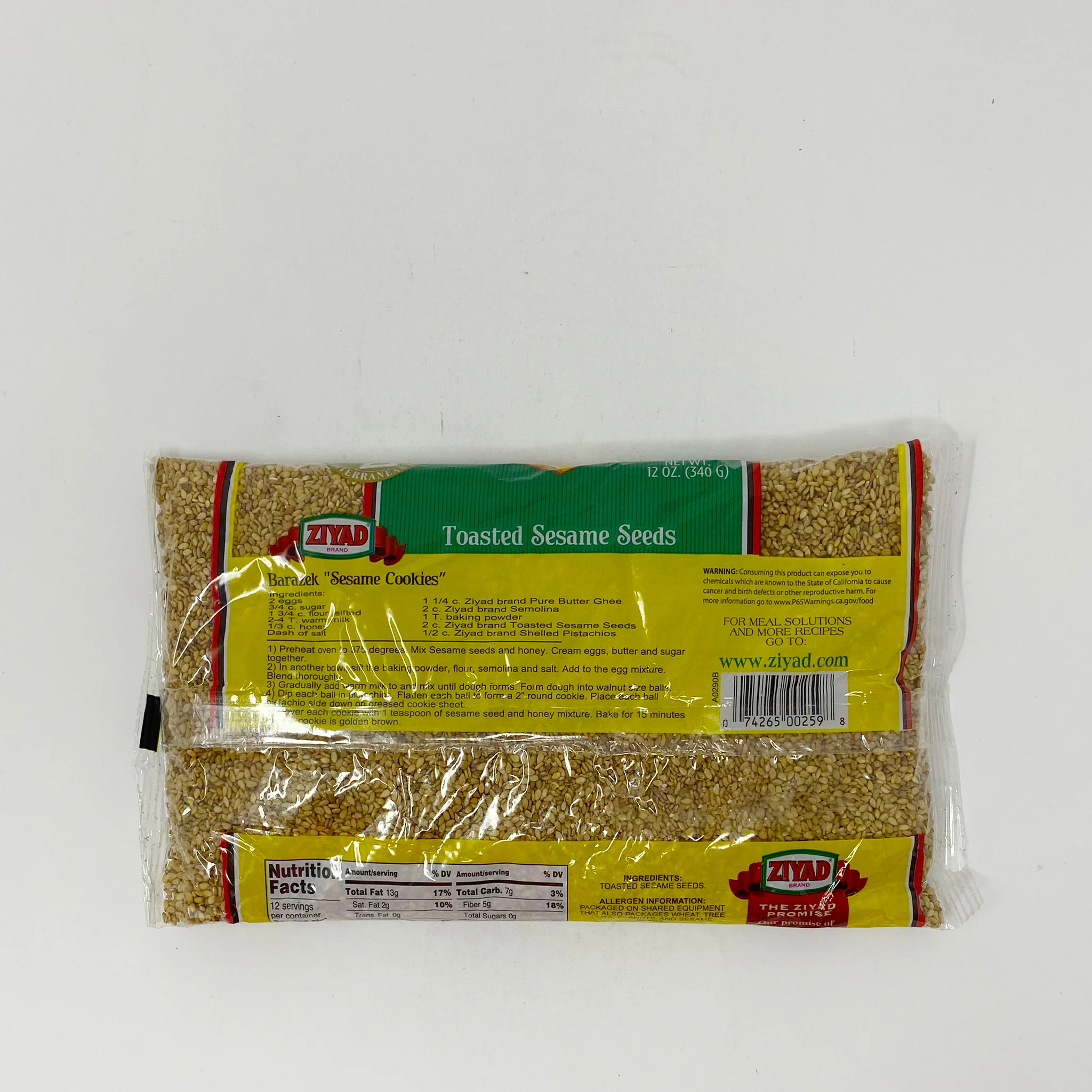 Ziyad Toasted & white Sesame Seeds - Image 2